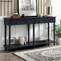 Wood Console - Side Coffee Table