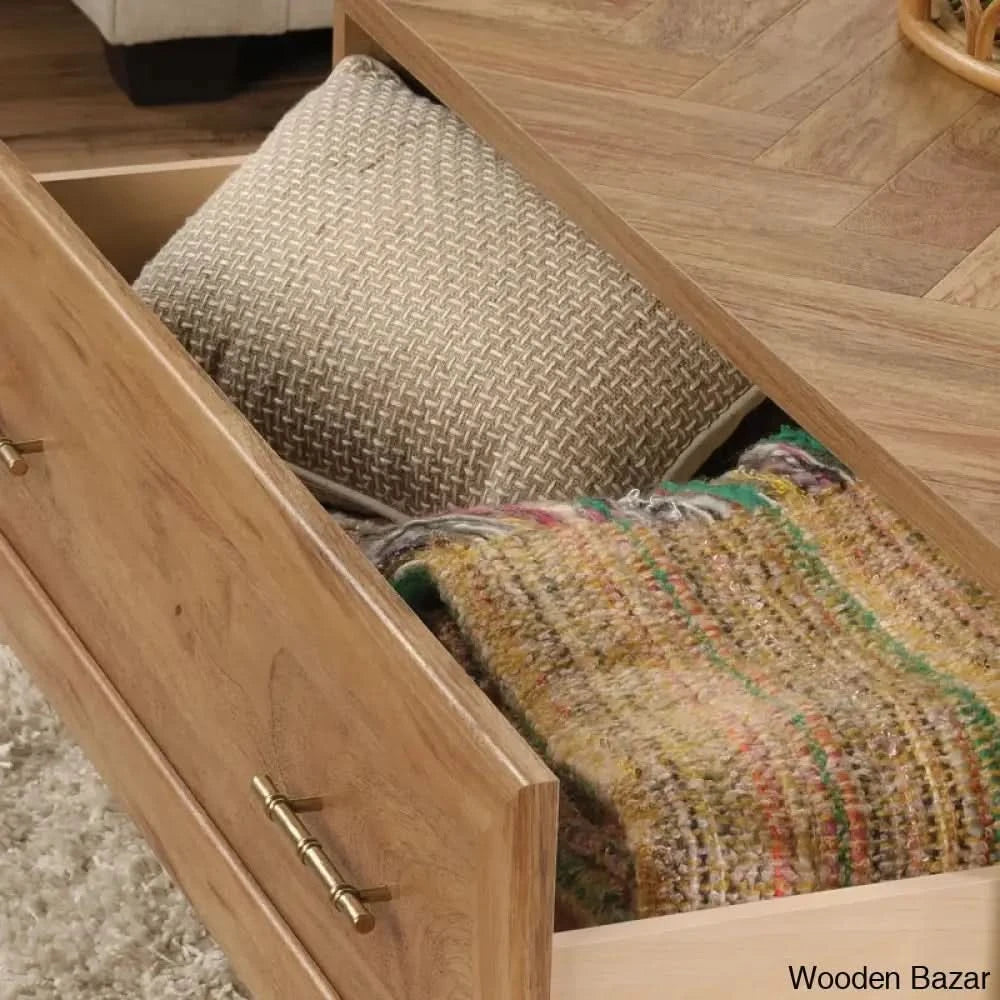 Holen Latest Coffee And Center Table - Wooden Bazar