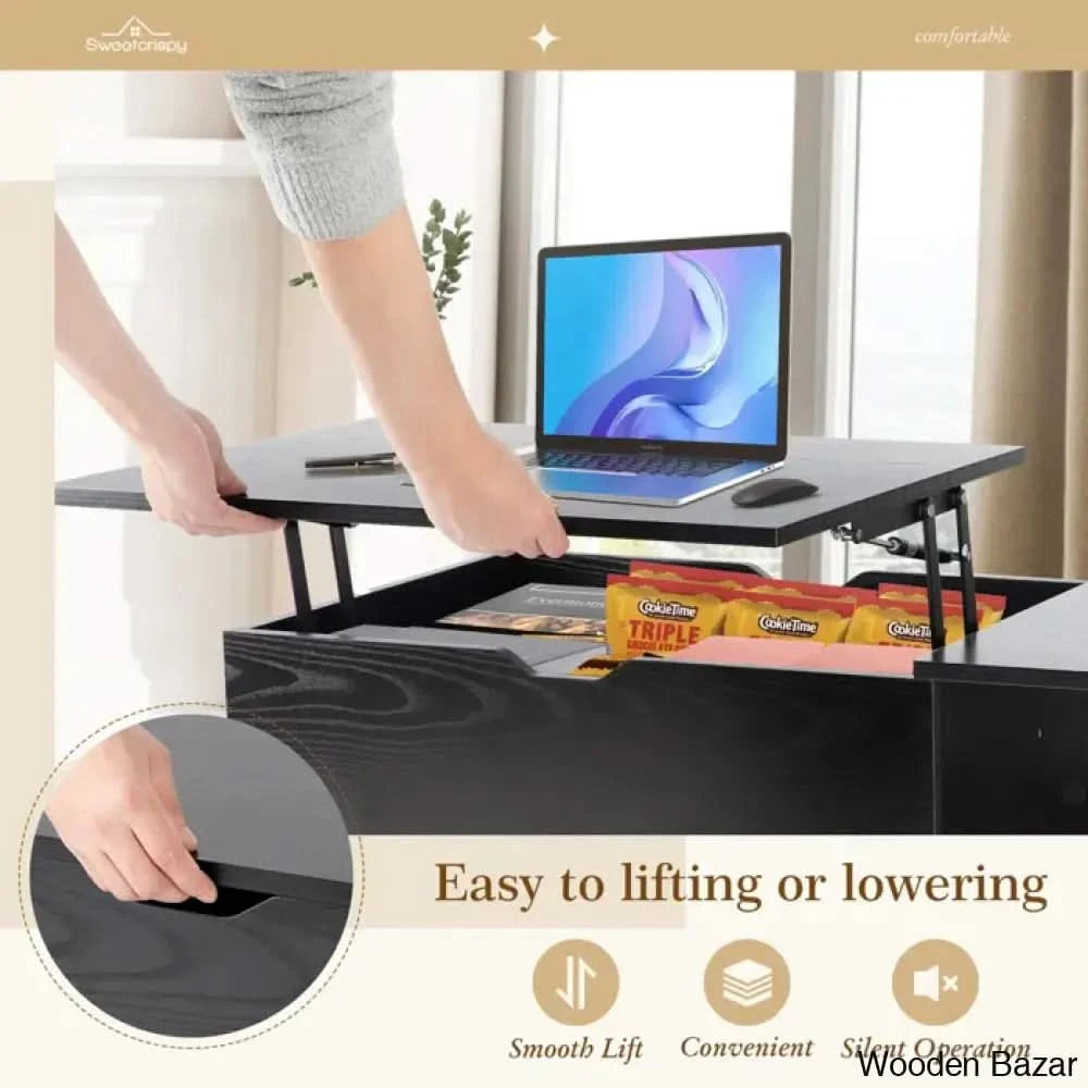 Irfaann Single Coffee And Center Table