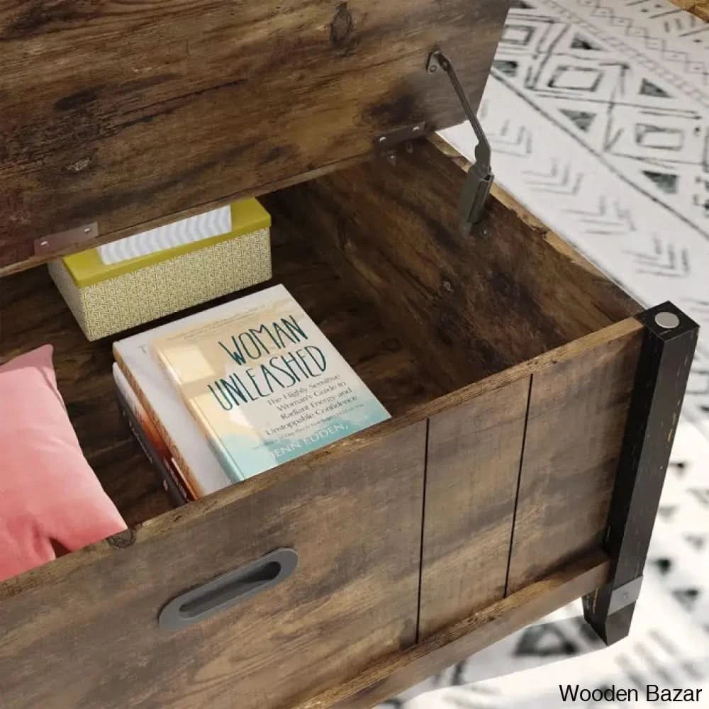 Ivybridgey Lift-Top Coffee And Center Table With Storage
