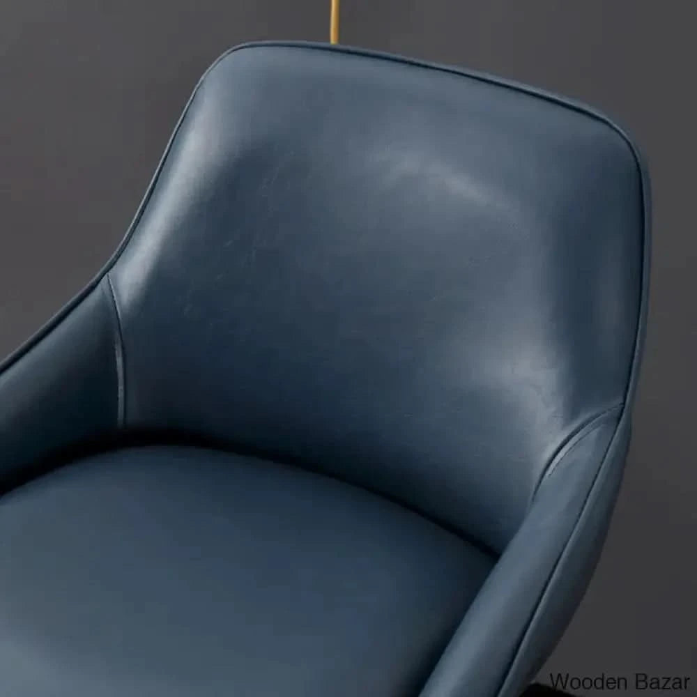 Janayshiax Swivel 25.2āā Faux Leather Counter And Bar Stool (Set Of 2)