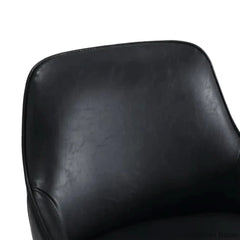 Janayshiax Swivel 25.2āā Faux Leather Counter And Bar Stool (Set Of 2)