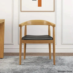 Japandi Extendable Dining Set With Walnut Wood Armchairs 1 Table And 4 Chairs