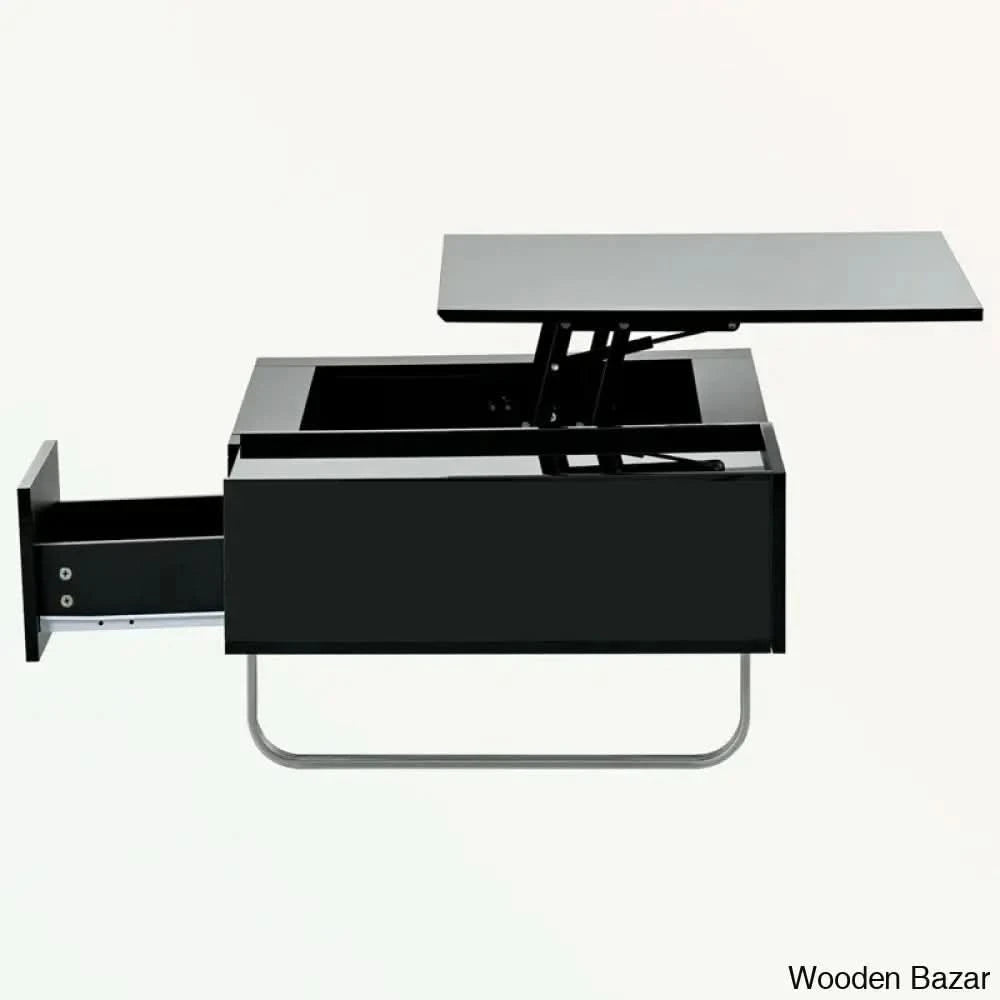 Jayzeh Lift Top Coffee And Center Table Living Room Cocktail Table