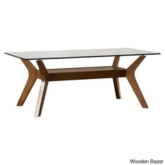 Jermariuos Glass Top Coffee And Center Table