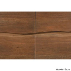 Jette 4 Chest Of Drawers In Solid Wood With Innovative Design Live Edge