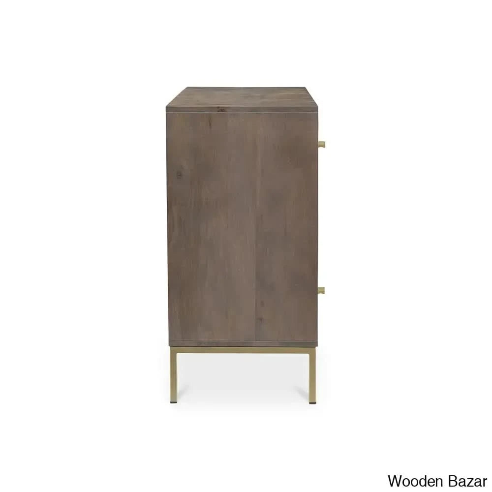 Jill Modern Chest Of Drawers In Solid Wood Durable Storage Solution