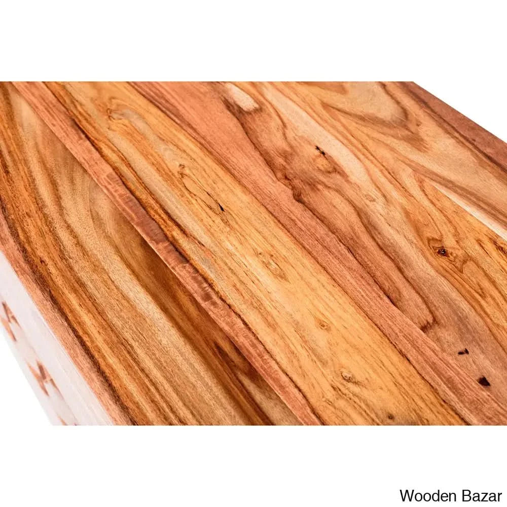 Joanna Modish Solid Wood Chest Of Drawers - Wooden Bazar