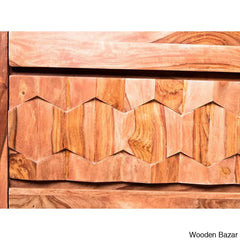 Joanna Modish Solid Wood Chest Of Drawers - Wooden Bazar