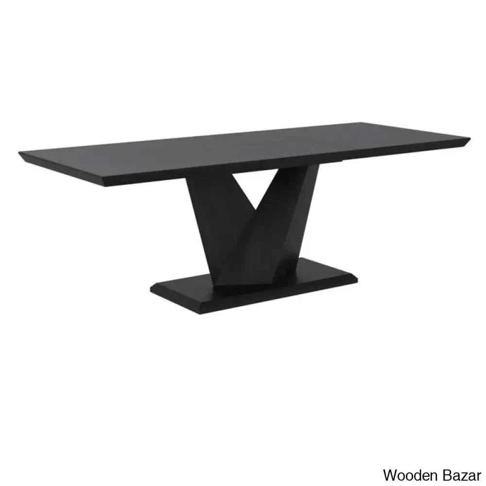 Joplin Luxury 6 Seater Extendable Pedestal Dining Set