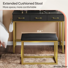 Dressing Table with Stool-5