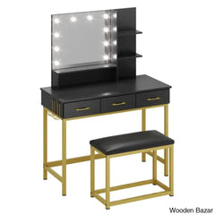 Dressing Table with Stool-3
