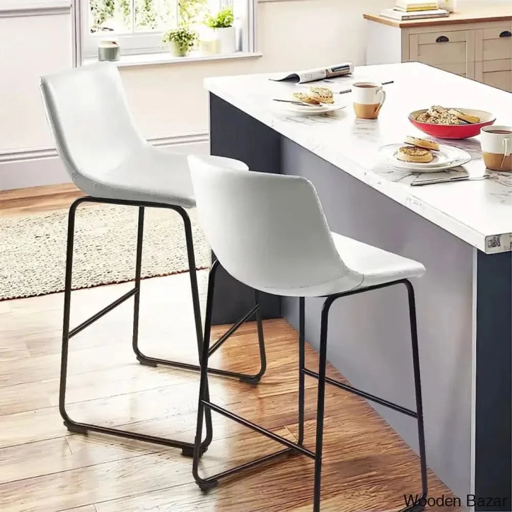Julienno Swivel Bar & Counter Stool (Set Of 2)