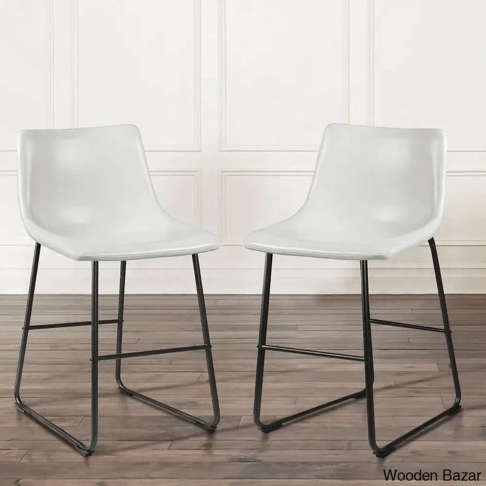 Julienno Swivel Bar & Counter Stool (Set Of 2)