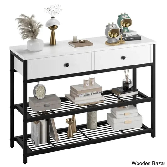 Wood Console - Coffee Table