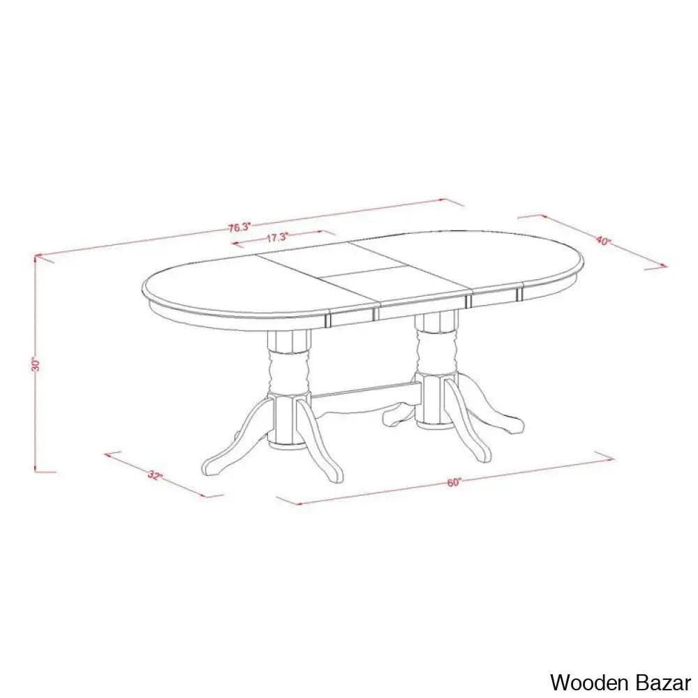 dining set - Wooden Bazar