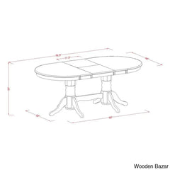 dining set - Wooden Bazar