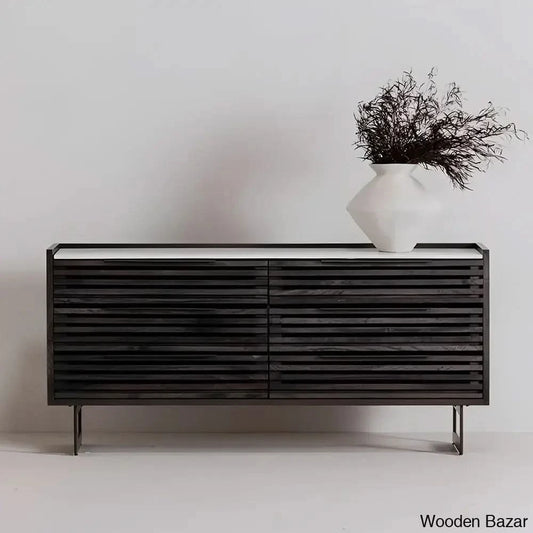 Karrie 6 Chest Of Drawers With Seamless Harmoney - Wooden Bazar