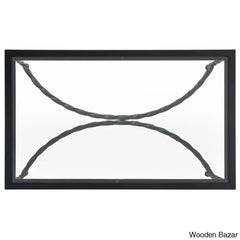 Keelye Glass Top Coffee And Center Table