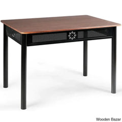 Kelly 4 Seater Dining Table Set - Wooden Bazar