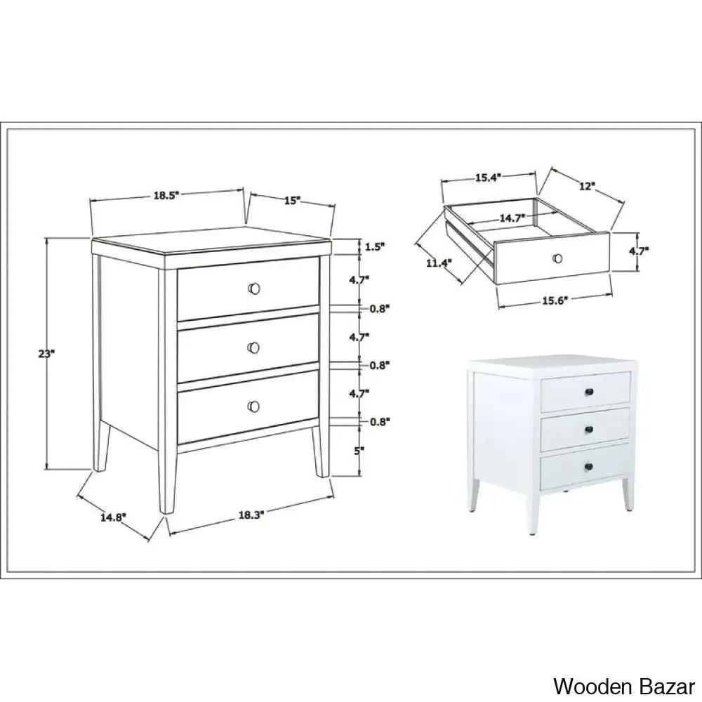 Side tables - Wooden Bazar