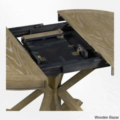 Kelvin Best 4 Seater Extendable Dining Set - Wooden Bazar