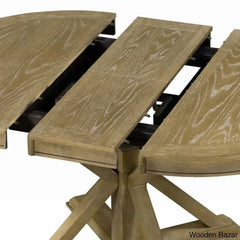 Kelvin Best 4 Seater Extendable Dining Set - Wooden Bazar