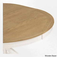 Kelvin Best 4 Seater Extendable Dining Set - Wooden Bazar