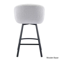 Kensync Swivel 26.4āā Sherpa Counter And Bar Stool