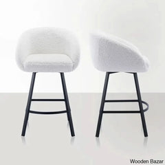 Kensync Swivel 26.4āā Sherpa Counter And Bar Stool
