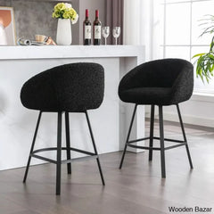 Kensync Swivel 26.4āā Sherpa Counter And Bar Stool
