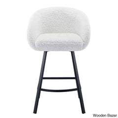 Kensync Swivel 26.4āā Sherpa Counter And Bar Stool