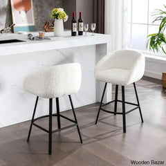 Kensync Swivel 26.4āā Sherpa Counter And Bar Stool