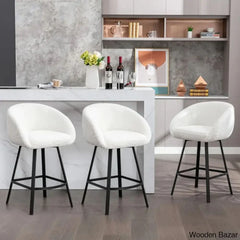 Kensync Swivel 26.4āā Sherpa Counter And Bar Stool