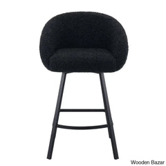 Kensync Swivel 26.4āā Sherpa Counter And Bar Stool