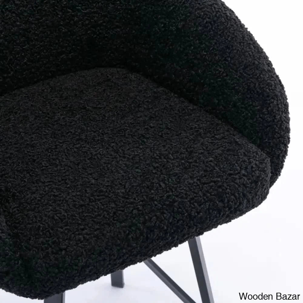 Kensync Swivel 26.4āā Sherpa Counter And Bar Stool