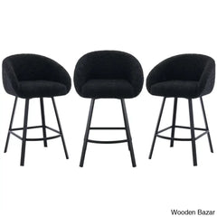 Kensync Swivel 26.4āā Sherpa Counter And Bar Stool