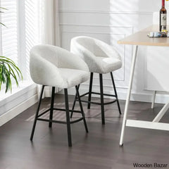 Kensync Swivel 26.4āā Sherpa Counter And Bar Stool