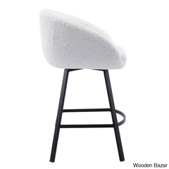 Kensync Swivel 26.4āā Sherpa Counter And Bar Stool