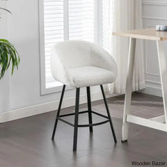 Kensync Swivel 26.4āā Sherpa Counter And Bar Stool