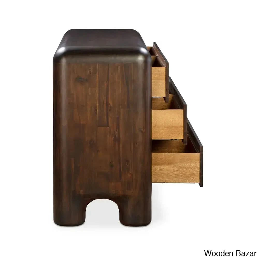 Kiandra Sophistication Redefined Rowan 6-Drawer Chest – Wooden Bazar