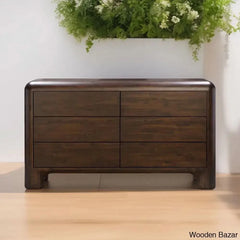 Kiandra Sophistication Redefined Rowan 6-Drawer Chest – Wooden Bazar