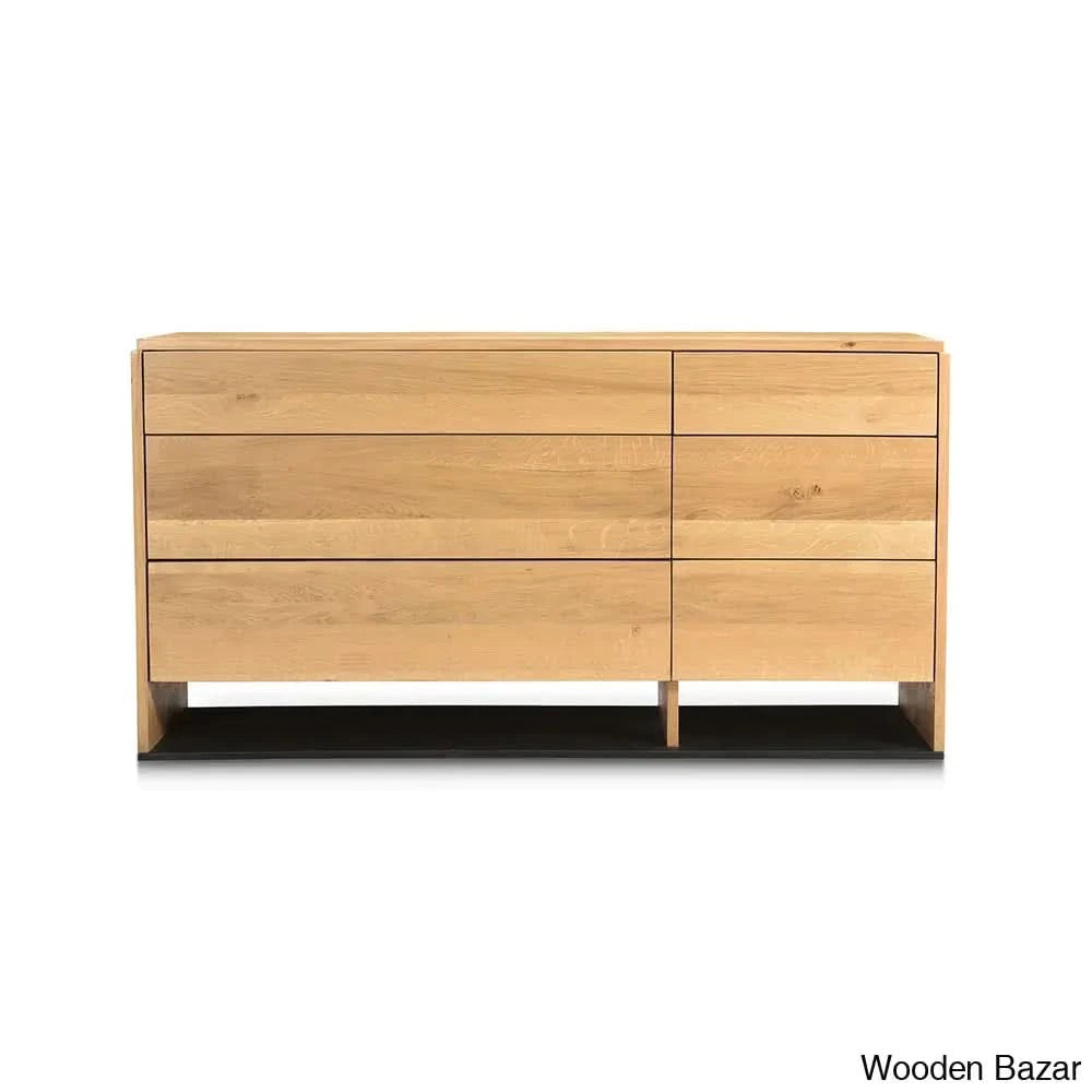 Kipling 6 Chest Of Drawers With Timeless Tresures - Wooden Bazar