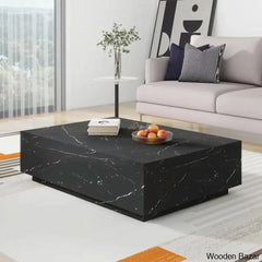Kluseky 47āā Faux Marble Modern Block Coffee And Center Table