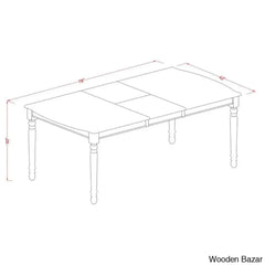 dining set - Wooden Bazar