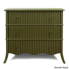 Kordell Unique Design Stylish Solid Wood 3 Drawer Chest