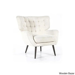 Kyle Single Seater Chesterfield Arm Chair - Wooden Bazar