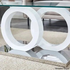 Labriala Glass Top Coffee And Center Table
