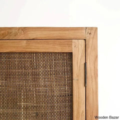 Lainey Beautifully Crafted Lathvia Tall Cabinet - Wooden Bazar