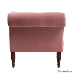 Leilani Right Arm Facing Chaise Lounge Sofa - Wooden Bazar